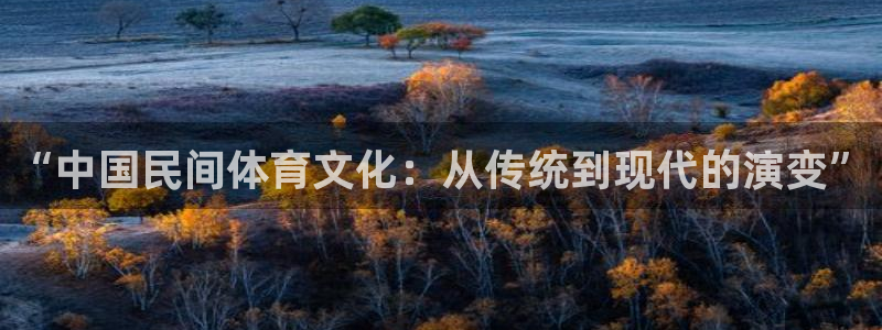3377体育官网下载软件：“中国民间体育文化：从传统